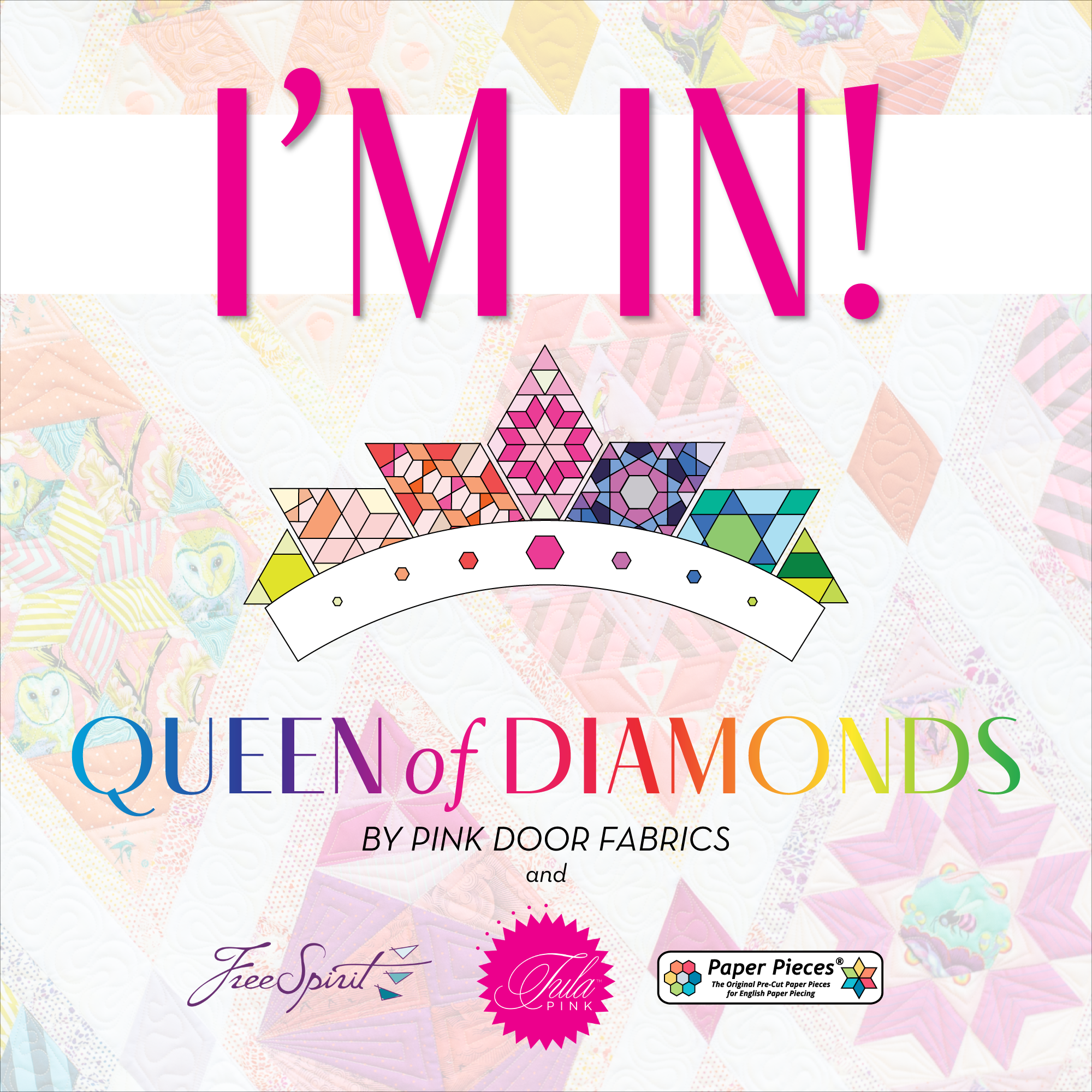 Queen of Diamonds BOM June 2023 - May 2024