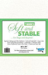 By Annie's Soft and Stable - 36" x 58" Package - White