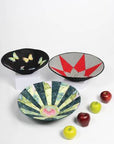 Round Fabric Art Bowls