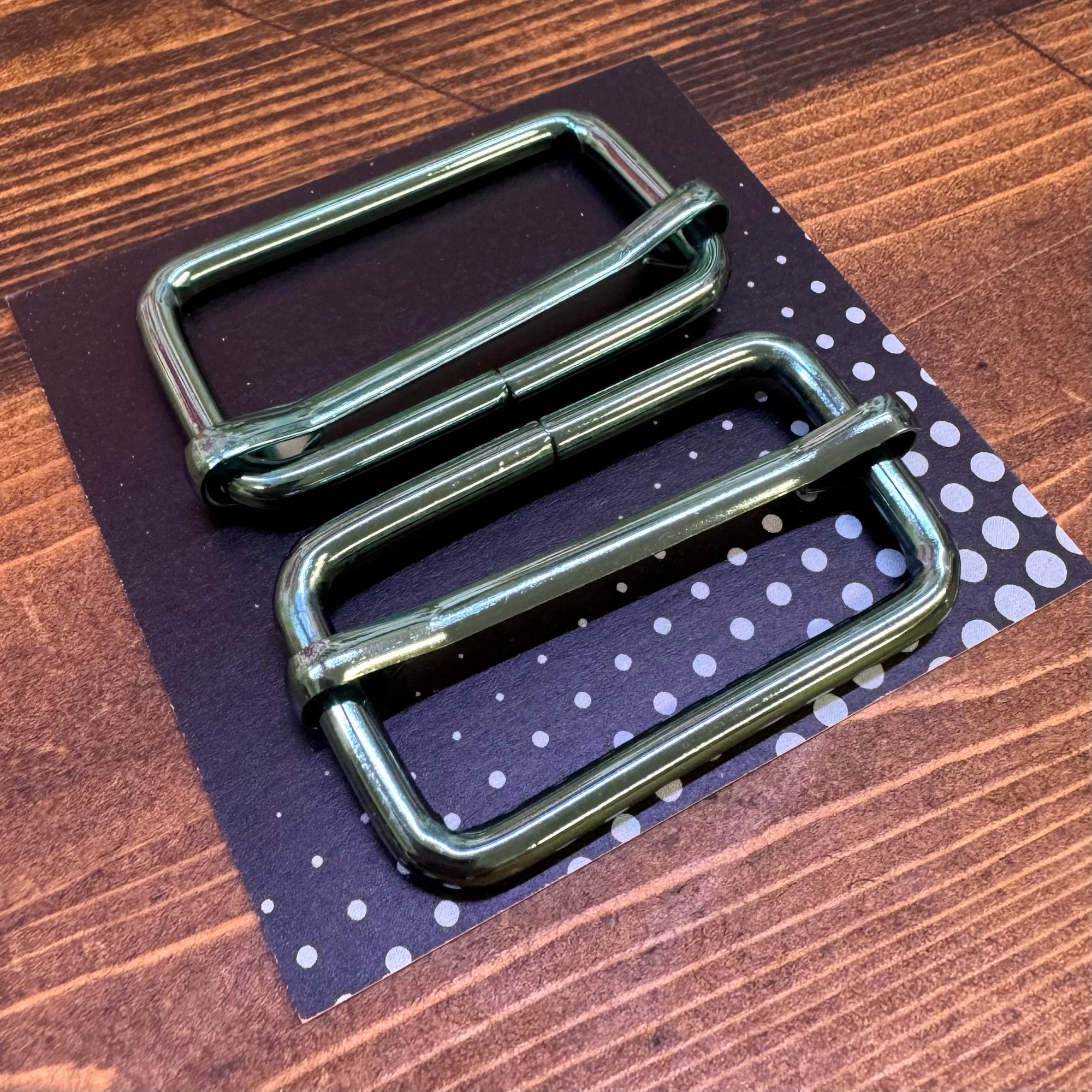 Adjustable Sliders: 1 1/2" (38 mm) Teal - 2 Pack