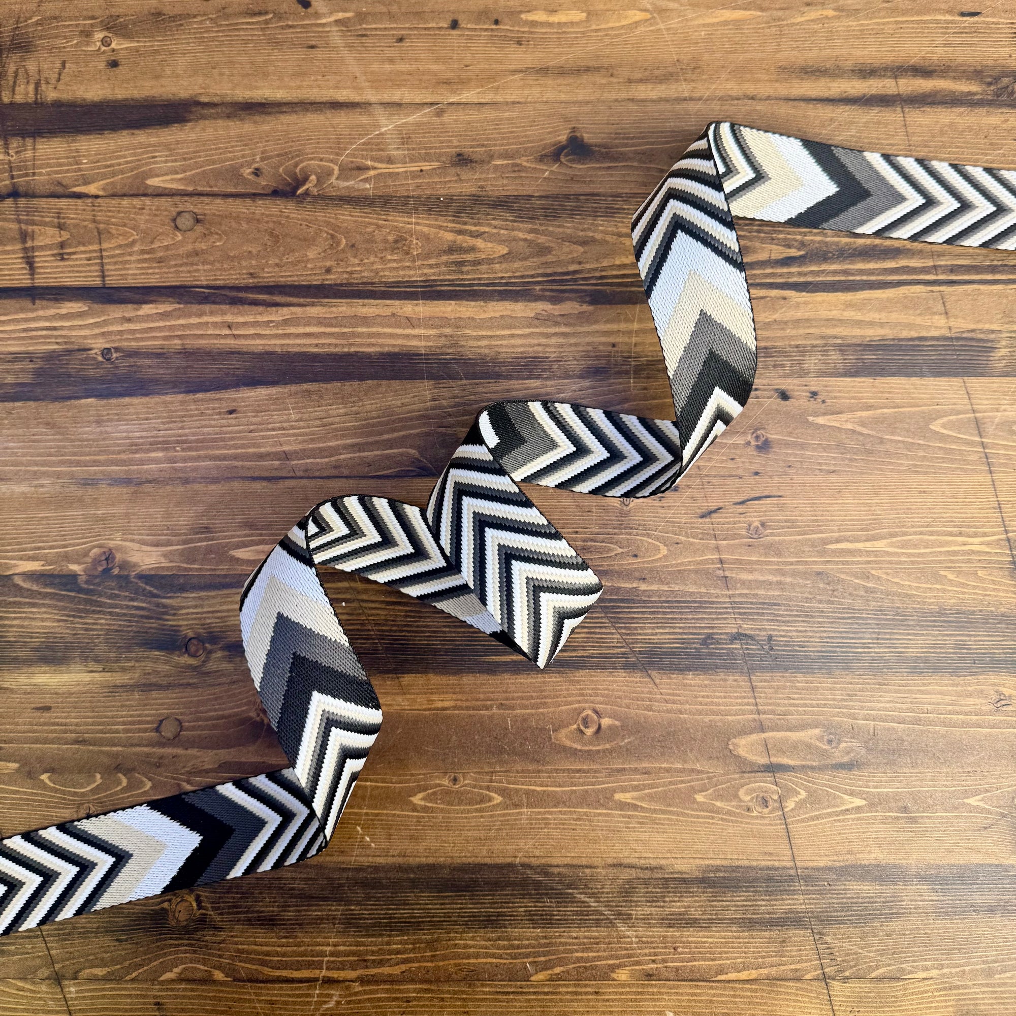Fifty Shades of Yay! 1 1/2" wide Seductively Shady - PER QUARTER METRE