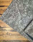 Vintage Embossed Floral Vinyl Dolphin 18"x 53" - SOLD PER ROLL