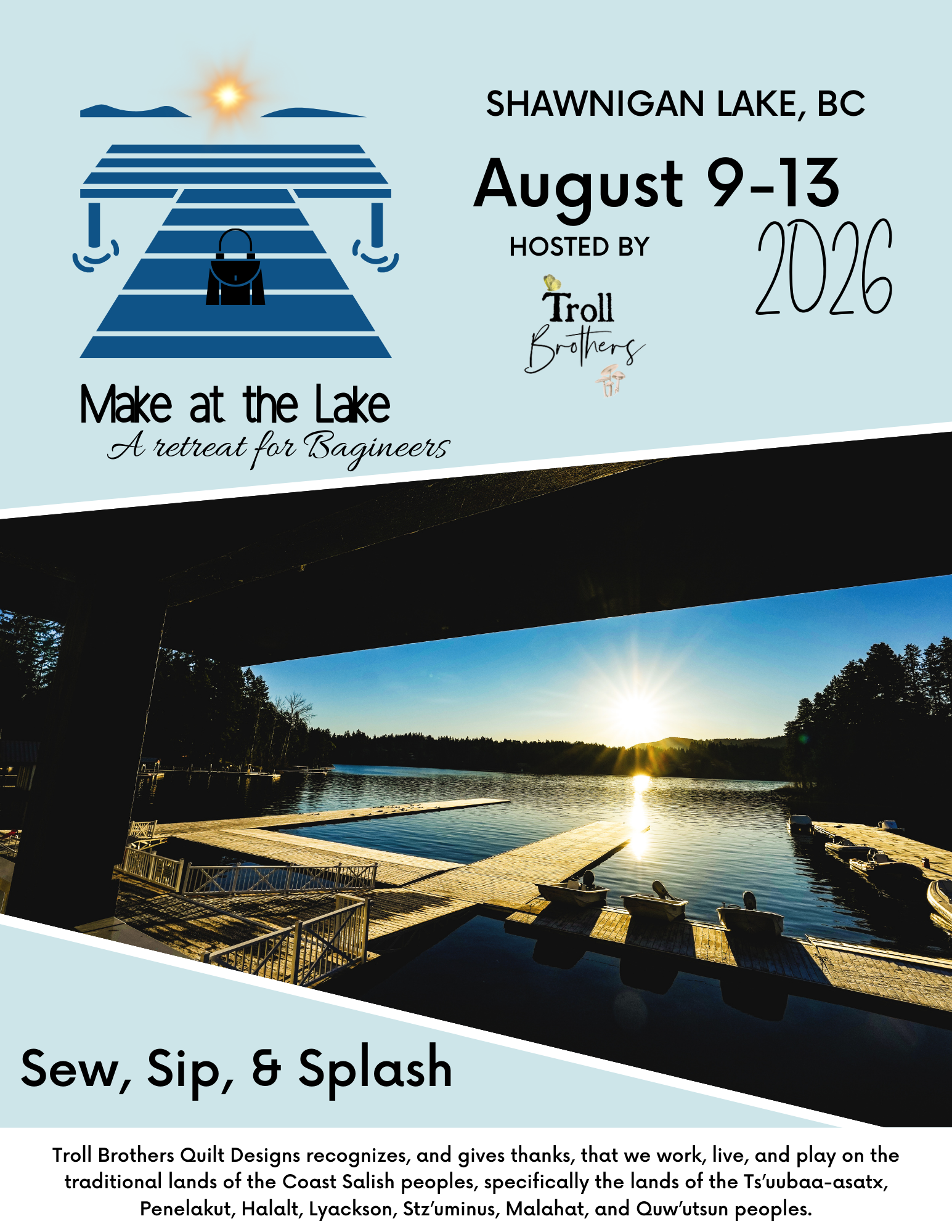 Make at the Lake Summer 2026 - August 9th - 13th, 2026 - Day Participant