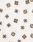 Black Quilt Block Multipack Organic Cotton Labels