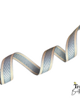 Gin & Jacquard Webbing 1 1/2" wide Electric Lemonade - PER QUARTER METRE