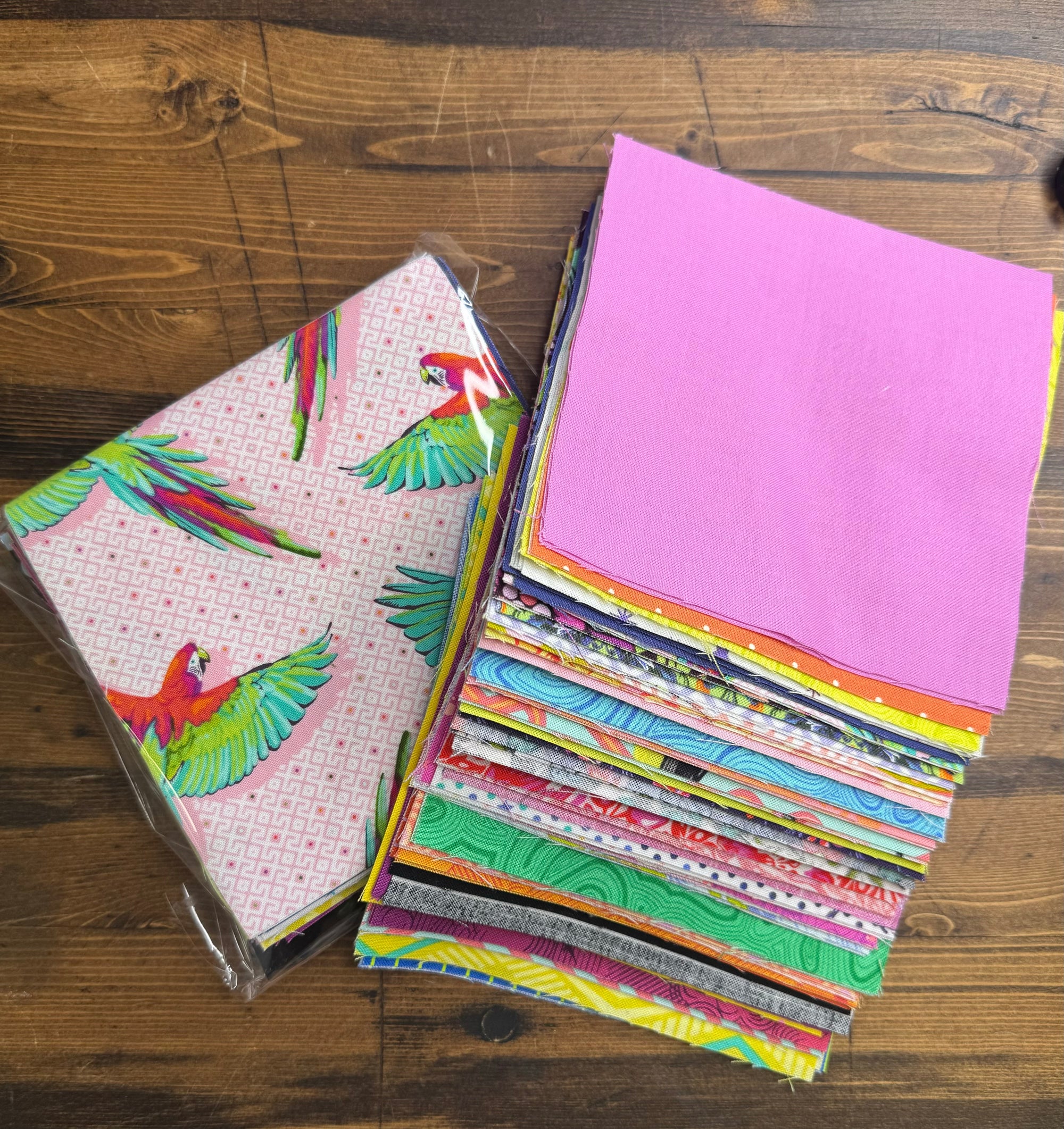 Tula Pink assorted Charm Pack