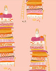 PRE ORDER JUNE 2026 - Heather Ross Favorites Princess And The Pea Pink - Heather Ross - PER QUARTER METRE / 10" CUT
