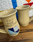 WARNING - Potty Mouth Mug - Bad @ss Quilter