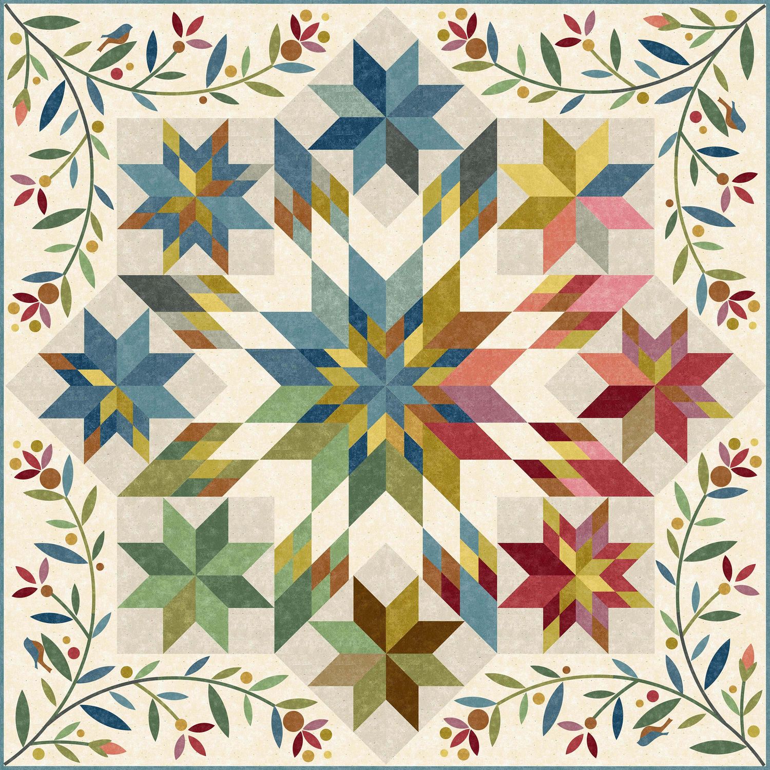 Juliet Pieced Quilt Pattern