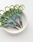 Embroidery stork scissors, small bird scissors: Pink shell