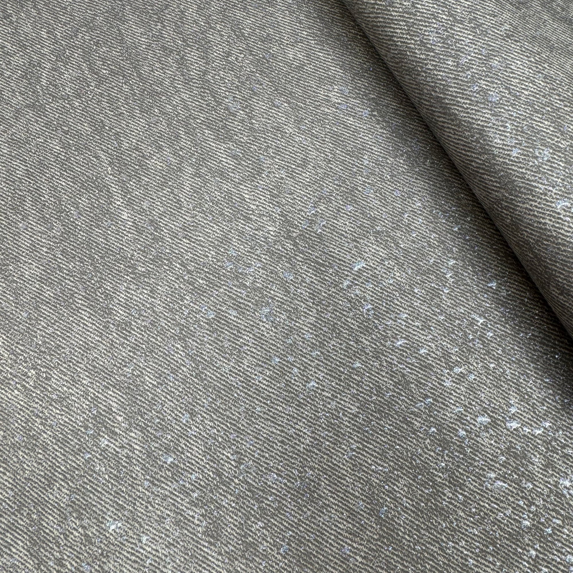 Glacial Luster Denim Vinyl Flint 18"x 53" - SOLD PER ROLL