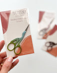 Embroidery stork scissors, small bird scissors: Pink shell