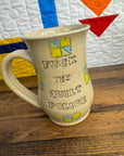 WARNING - Potty Mouth Mug - F*ck the Quilt Police/Troll Bros. Quilt Shop
