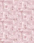 PRE ORDER MAY 2026 - Pretty Scary Textured Motifs Rose - Lilac Bee Designs - PER QUARTER METRE / 10" CUT