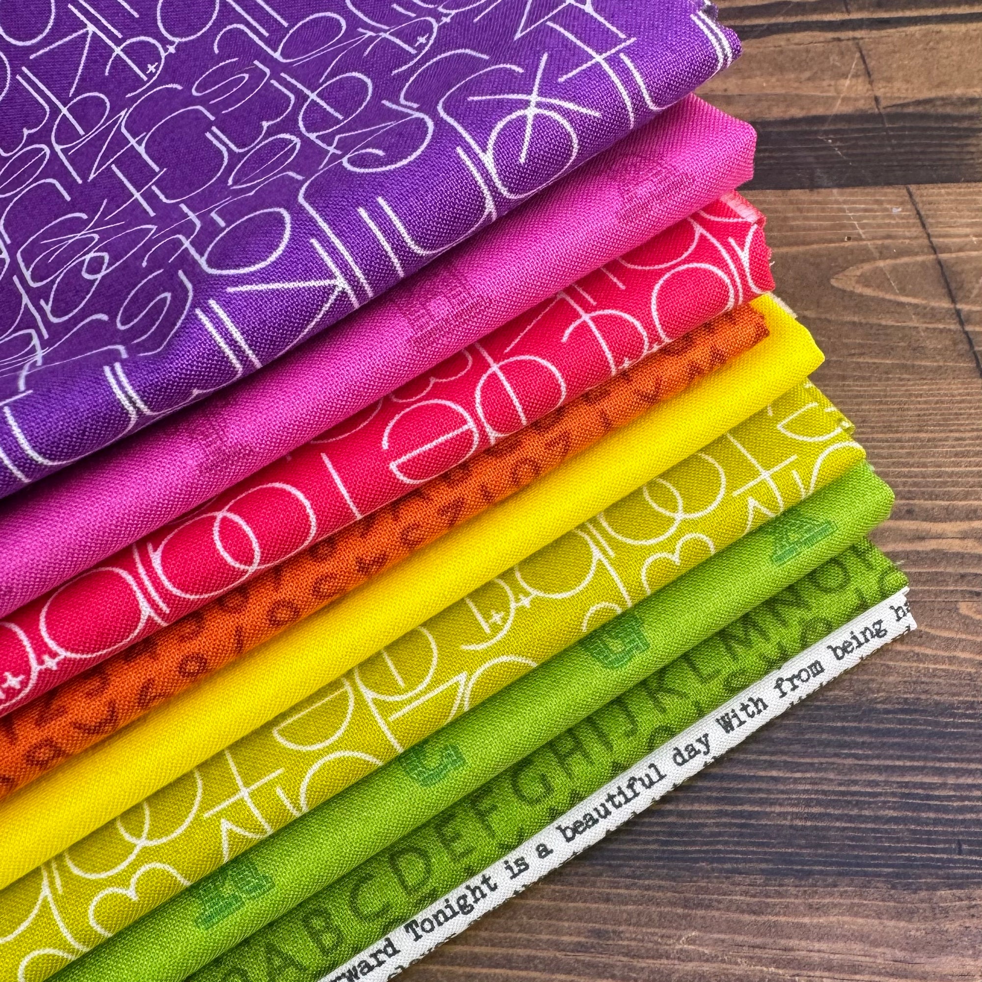 Alison's Alphabet Fat Quarter Bundle