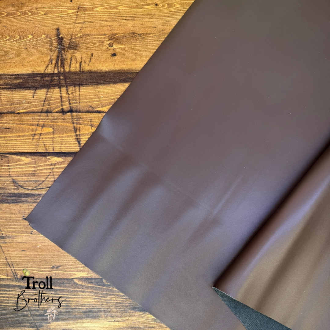 Butter Lux Vinyl Dark Brown 18"x 53" - SOLD PER ROLL