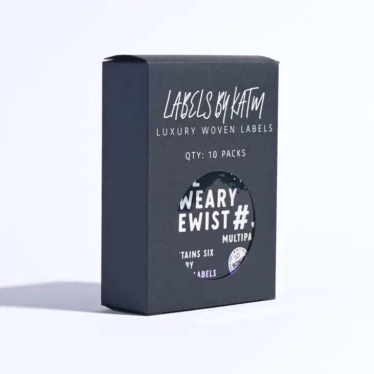Kylie and the Machines' The Sweary Sewist 3.0 Ltd Edition - 6 labels per pack Kylie and the Machines' The Sweary Sewist 3.0 Ltd Edition - 6 labels per pack