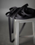 25MM Black Webbing - PER QUARTER METRE