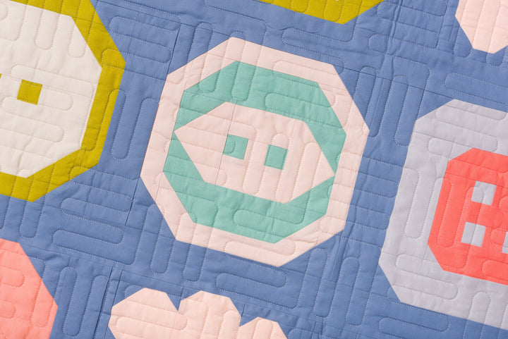 Buttoned Up Quilt Printed Pattern