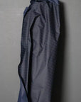 Gingham Dry Oilskin Deep Ocean - PER QUARTER METRE