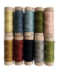 Storytime Challenge - Cherrywood Fabrics Thread Collection - Aurifil