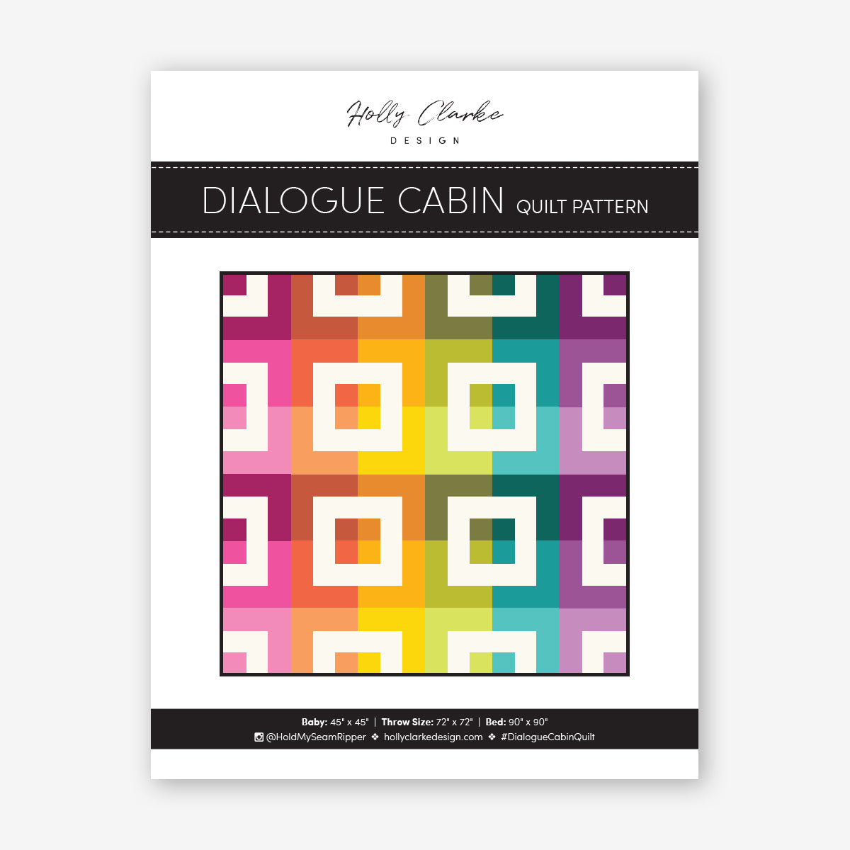 Dialogue Cabin Quilt Pattern