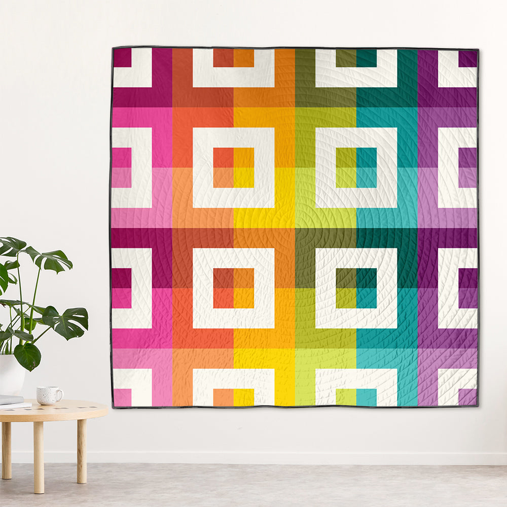 Dialogue Cabin Quilt Pattern