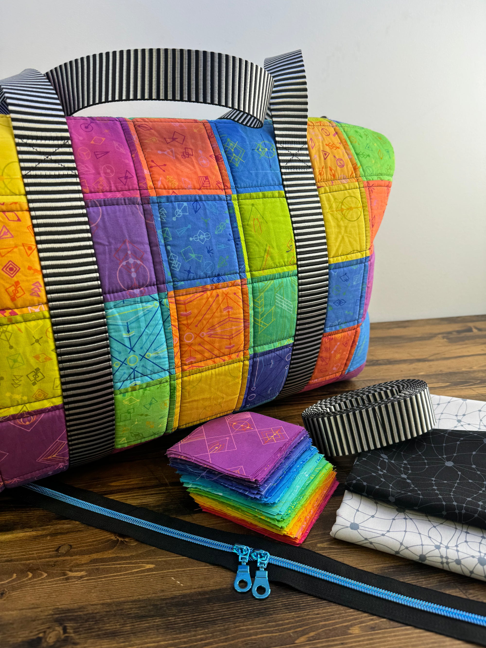 Patchwork Duffle Kit