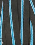 Donut Pull Zipper Pack - Black Zipper Tape with Sapphire Blue Teeth