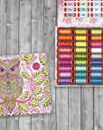 Full Moon Forest II Thread Collection + FREE TULA PINK HOOTIE PENCIL POUCH*