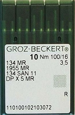 Needle Groz-Beckert Quilting 134MR 100/16 Pkg/10