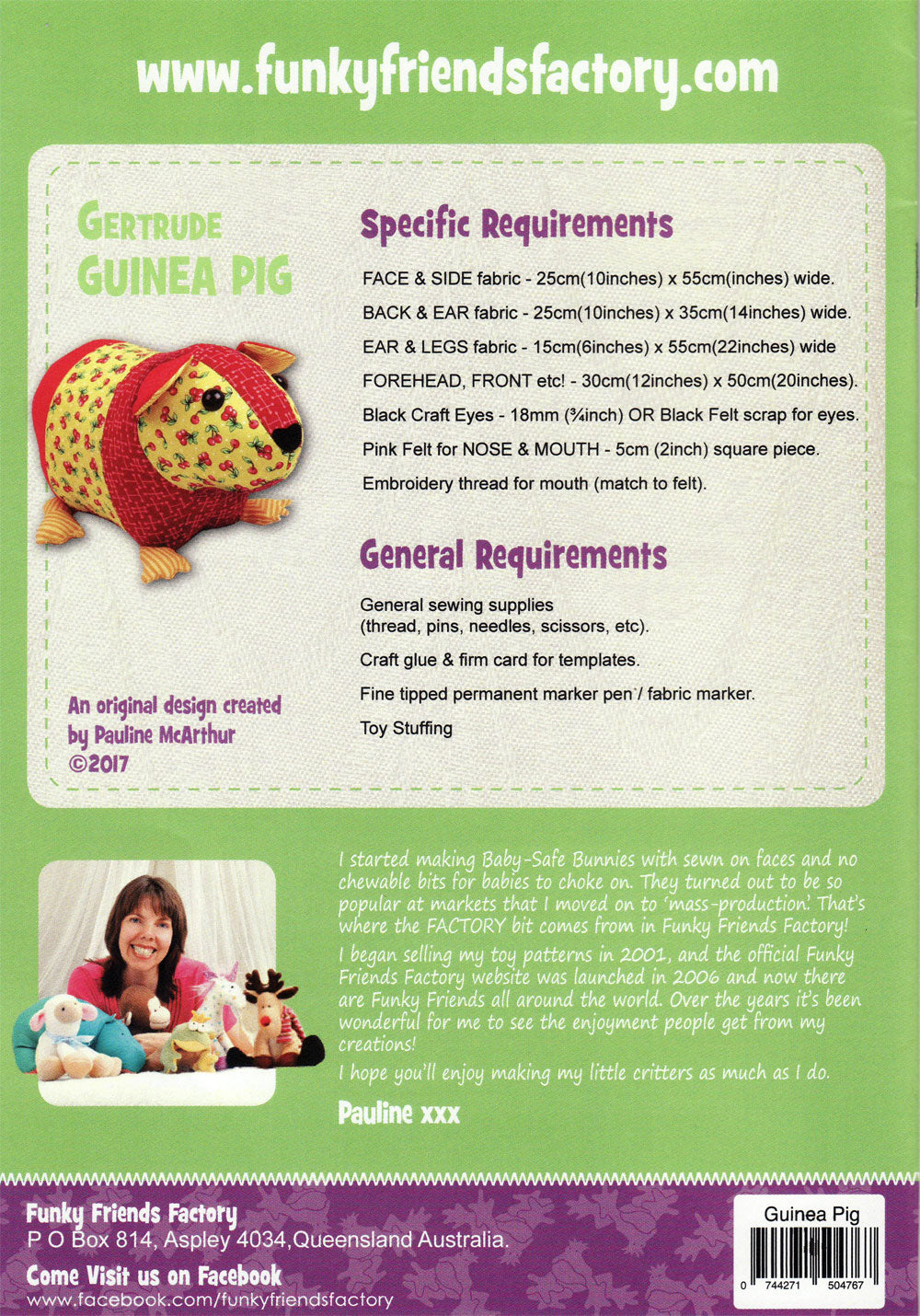 Gertrude Guinea Pig