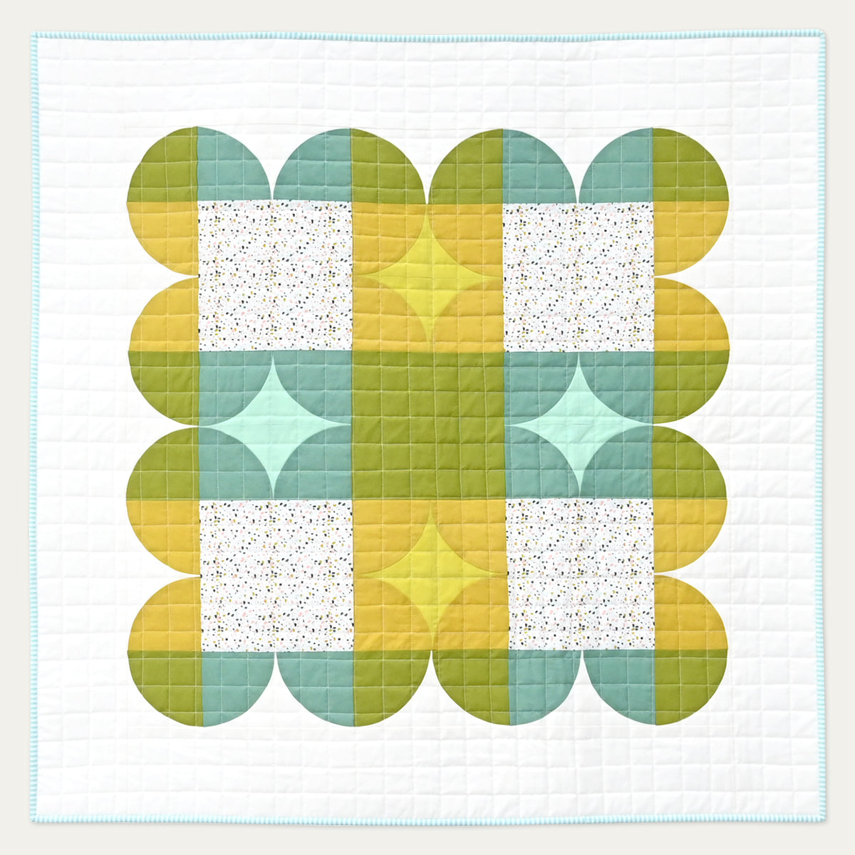 Gingham Glitz Quilt Pattern