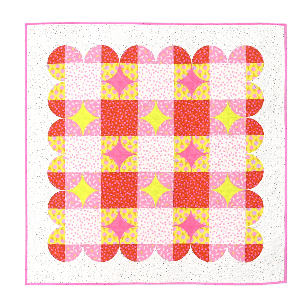 Gingham Glitz Quilt Pattern