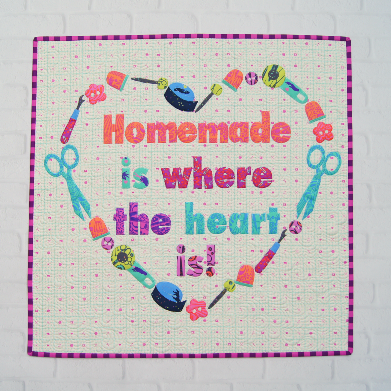 Homemade Mini Quilt Pattern