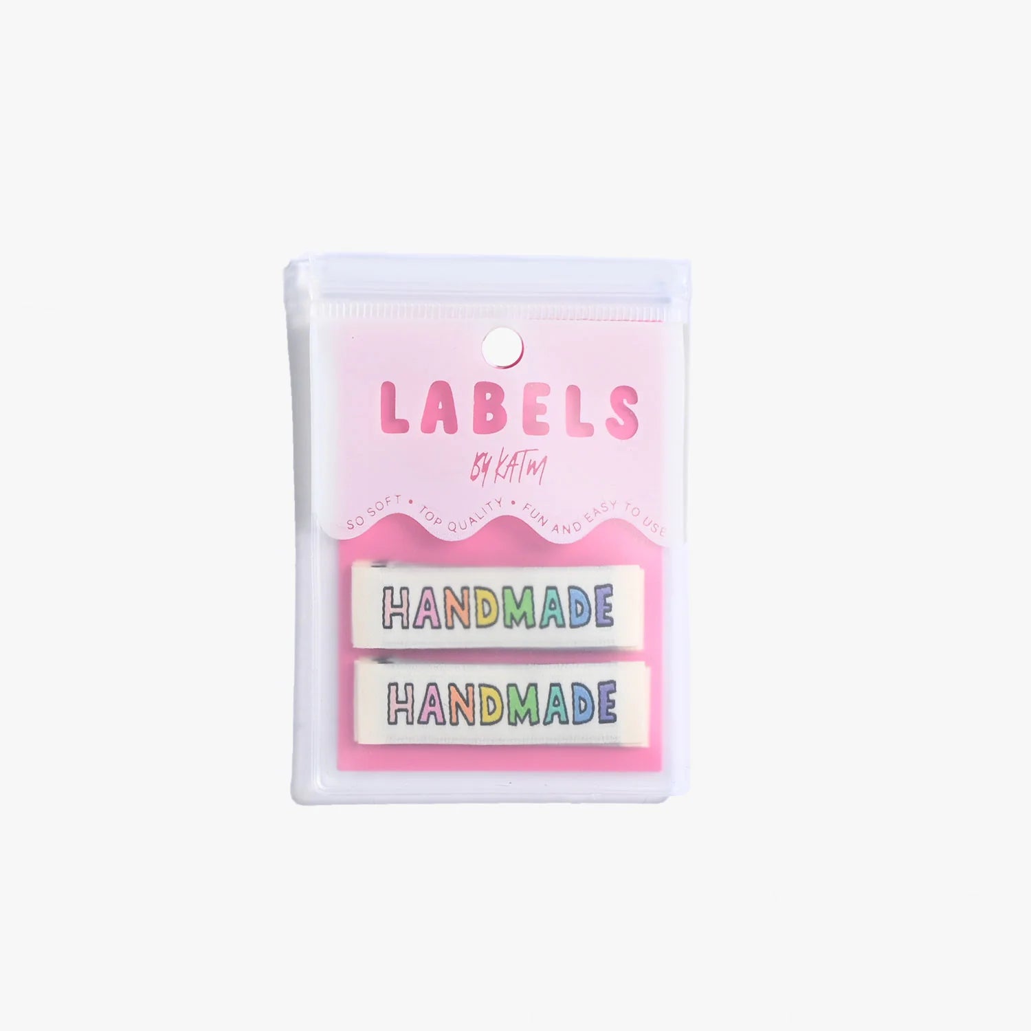 Handmade Rainbow Labels 6 Pack