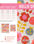 Hello Spring Printed Pattern