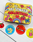 Sewing Sticker Tin and Stickers