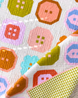 Buttoned Up Quilt Printed Pattern