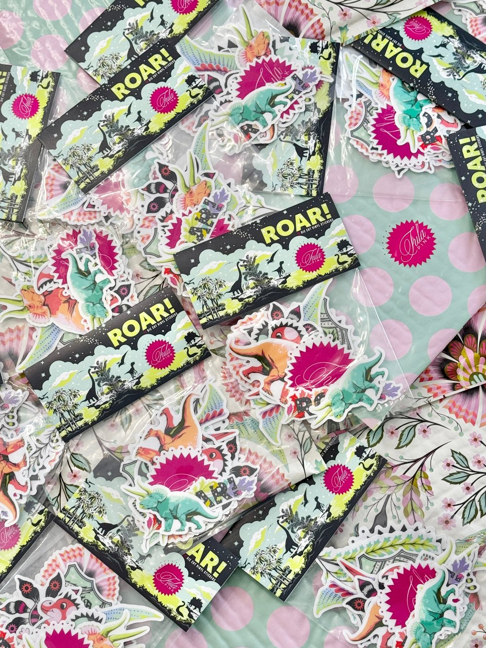 Tula Pink Roar Sticker Packs - HARD TO FIND
