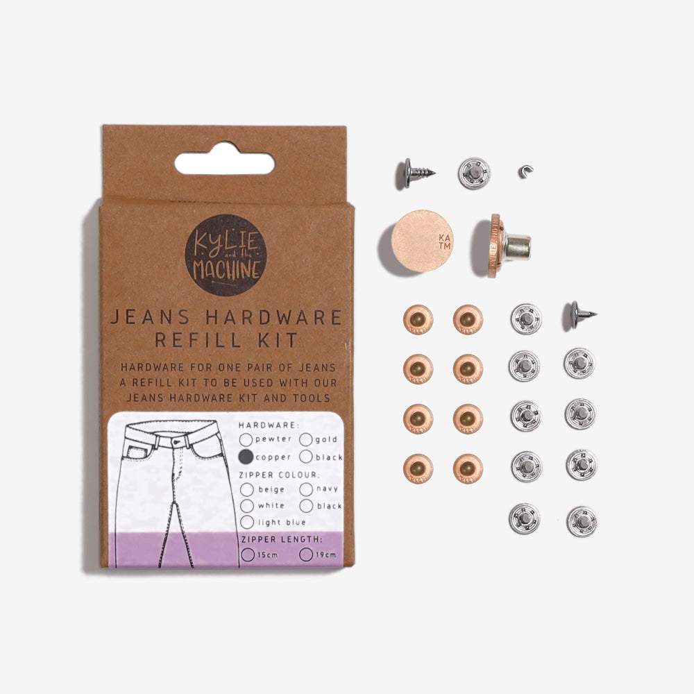 KATM Jeans Hardware Refill Kit - Copper