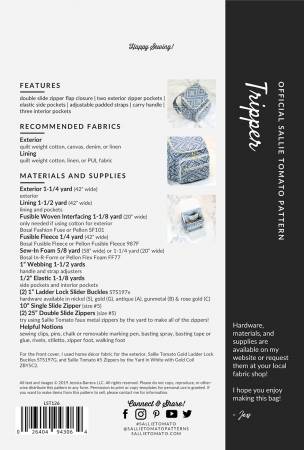 Tripper Paper Pattern