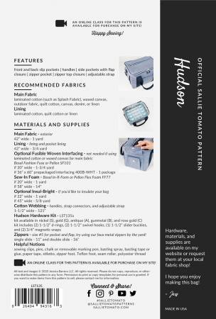 Hudson Paper Pattern