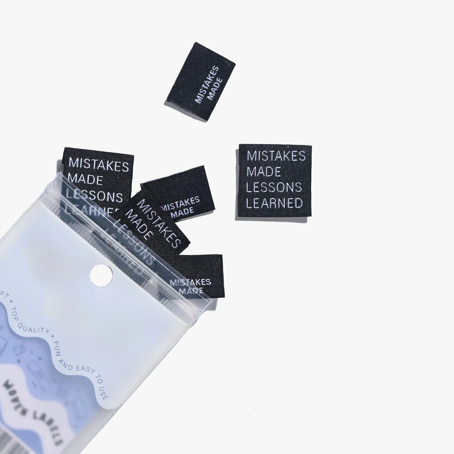 Mistakes Made Lessons Learned Labels 6 Pack