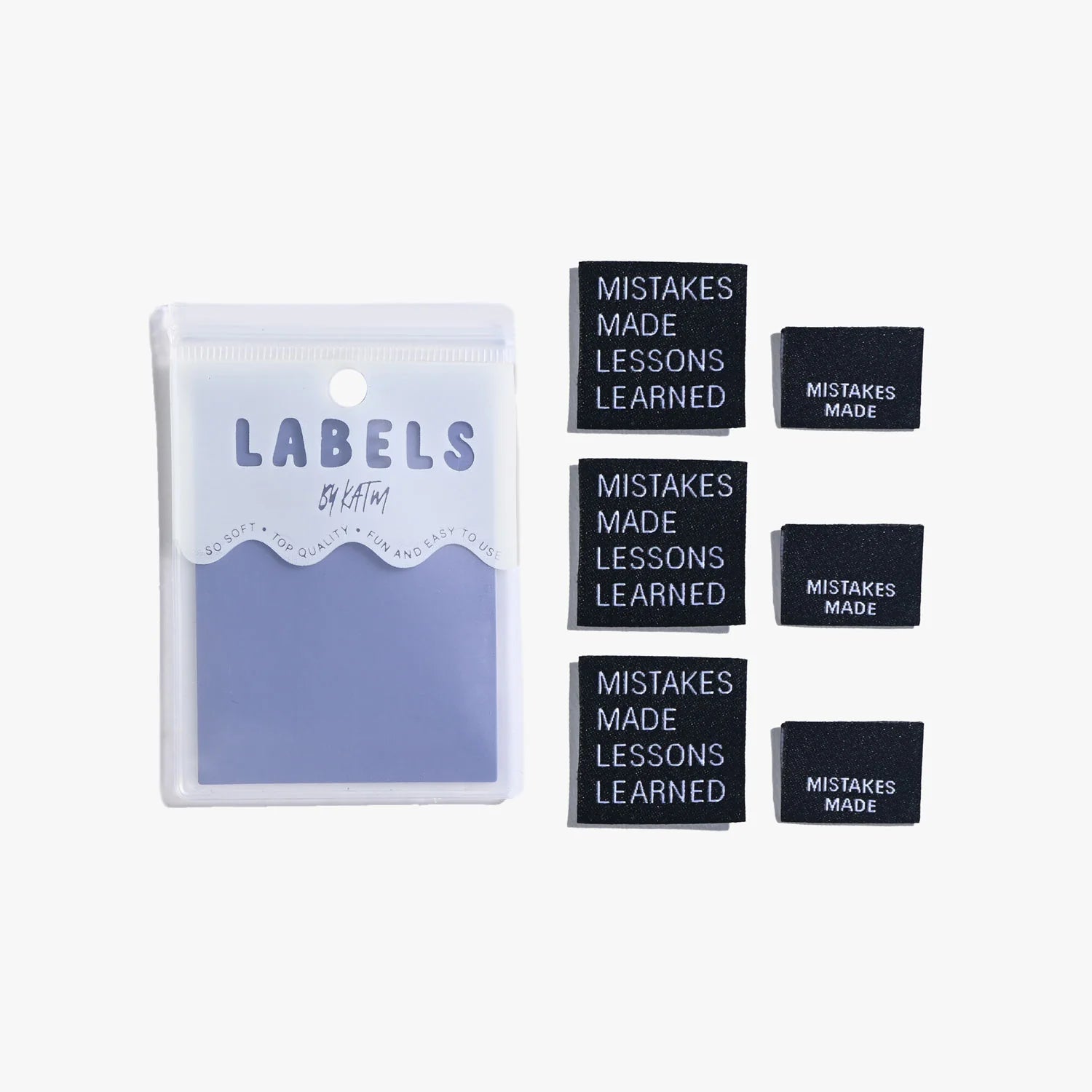 Mistakes Made Lessons Learned Labels 6 Pack
