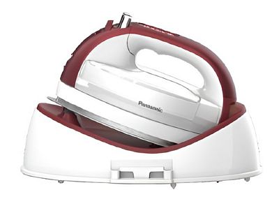 Panasonic - Cordless Advanced Ceramic Quilting Iron - Red