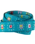 Mini Suns Blue - 3/8" - Odile Bailleoul - PER QUARTER METRE