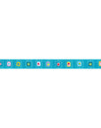 Mini Suns Blue - 3/8" - Odile Bailleoul - PER QUARTER METRE