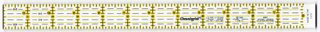 Omnigrid 1" x 12-1/2" Ruler