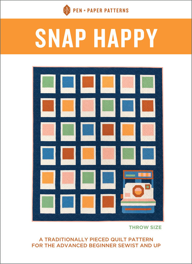 Snap Happy Quilt Printed Pattern